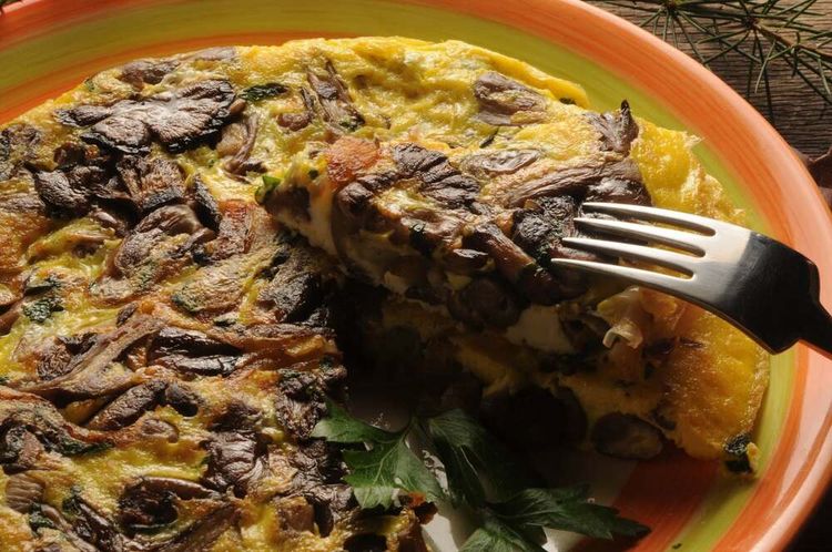l'Omelette au cèpe de la Maison Laguilhon, à Pau.